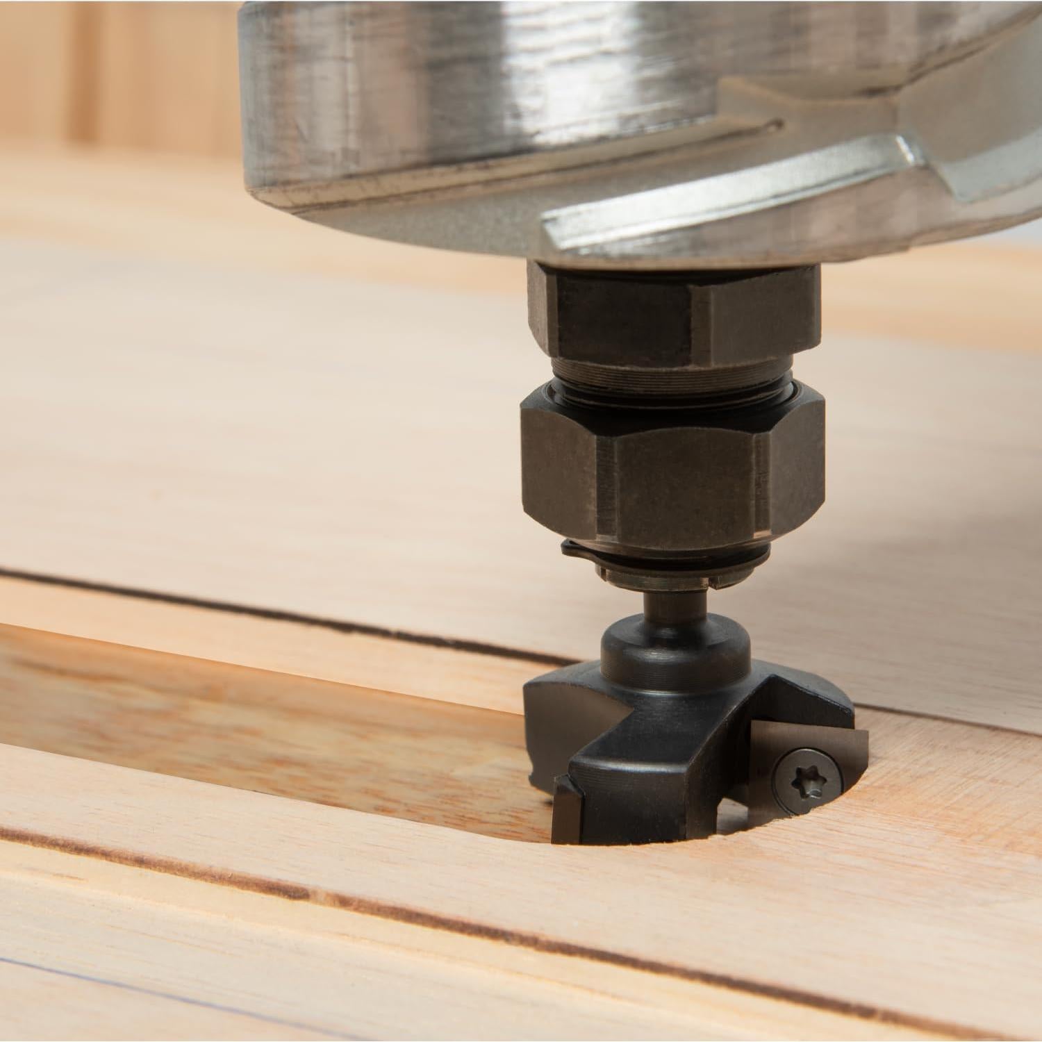 Bit de Ruta CNC POWERTEC 3 Alas 3.81 cm Carburo