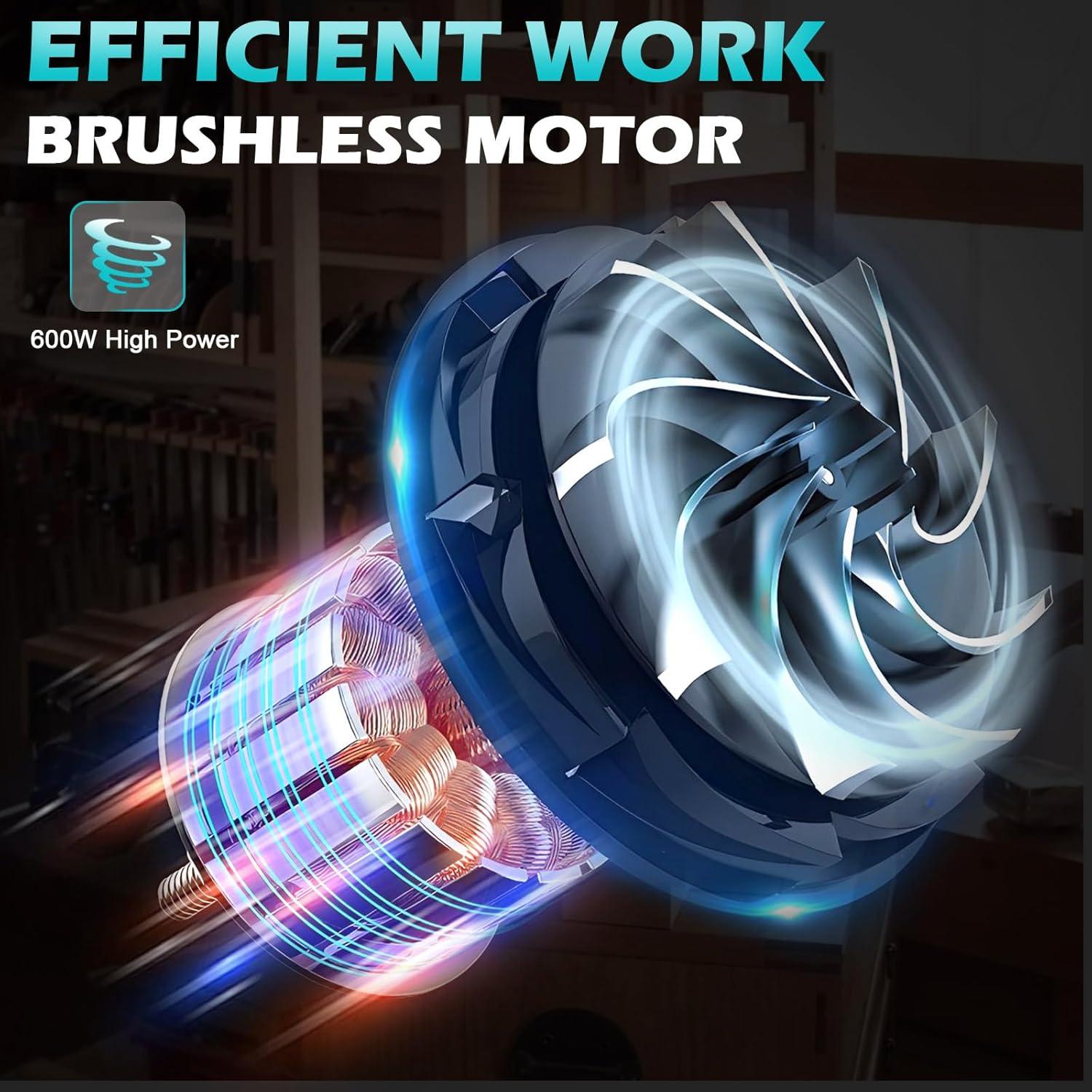 Router Inalámbrico ZUYIYI 18V 28000RPM Base Fija y Guía