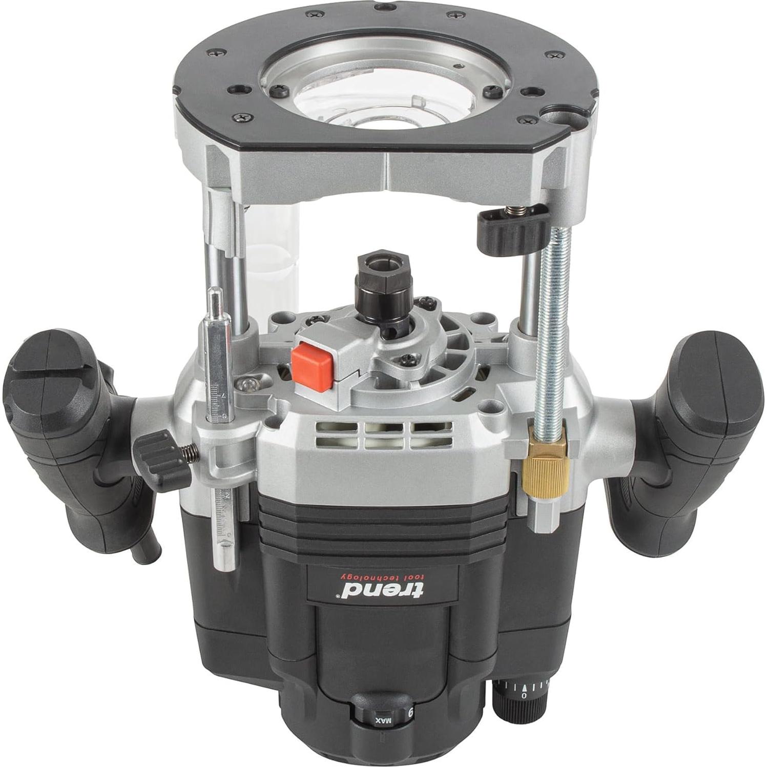 Router Trend T8 Inmersión 3.25 HP 15A 80mm Ajustable