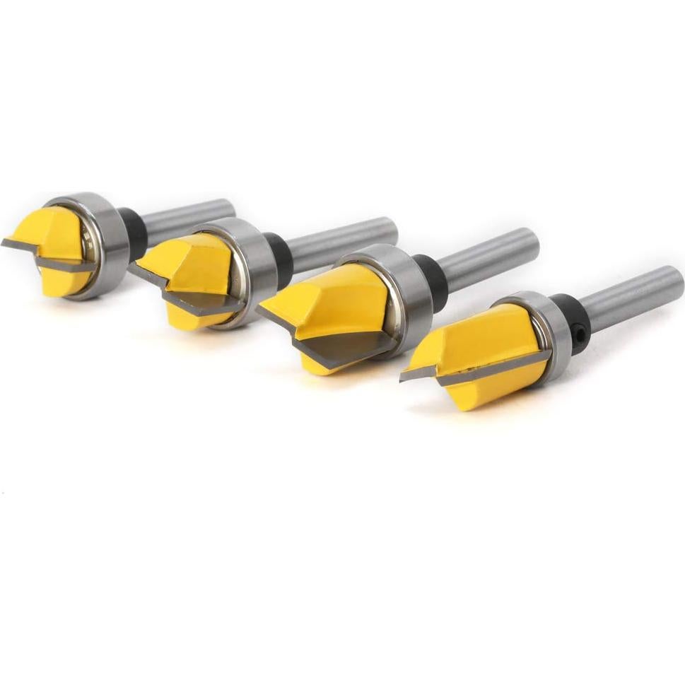 Juego de 4 Fresas Yakamoz para Mortajas de Bisagra