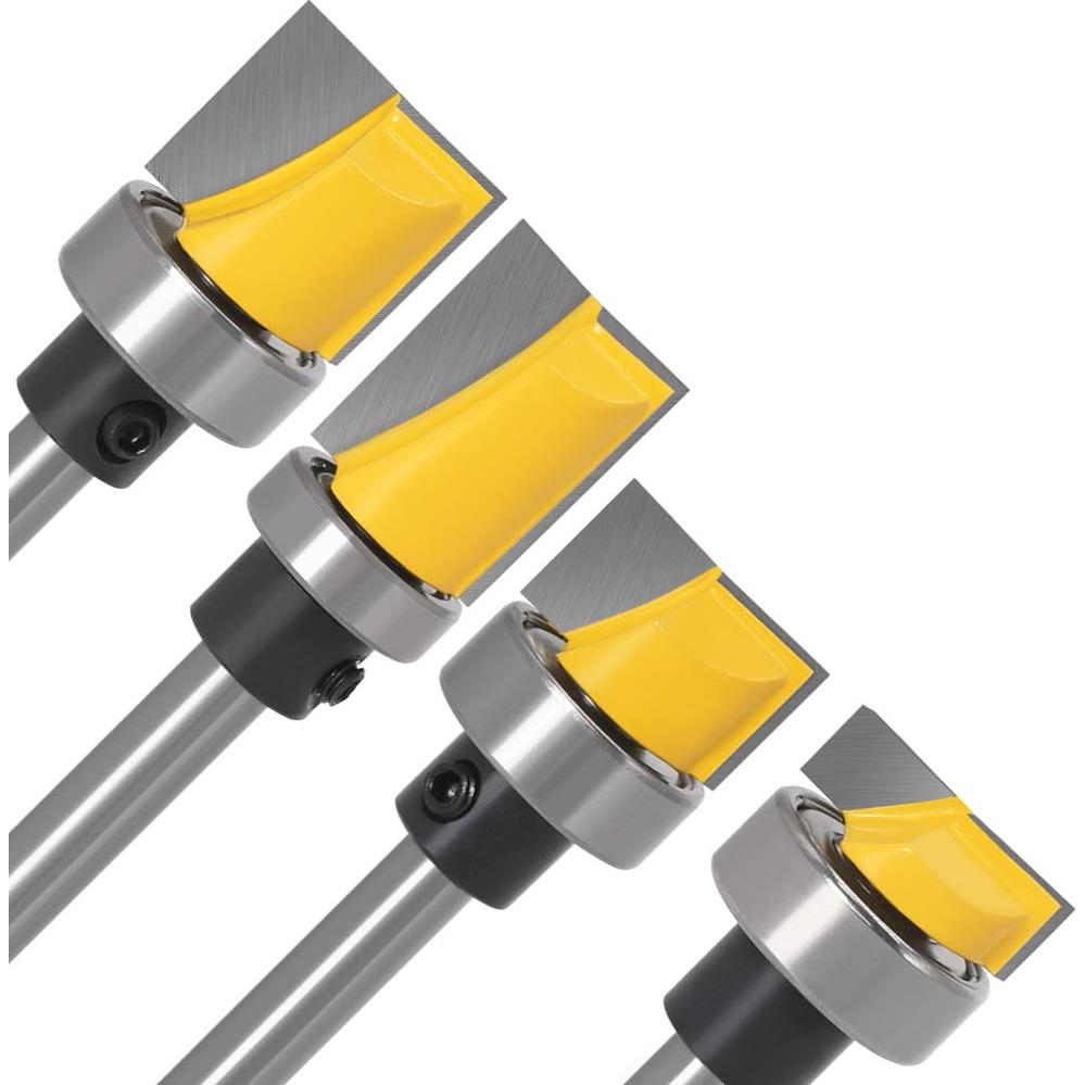 Juego de 4 Fresas Yakamoz para Mortajas de Bisagra