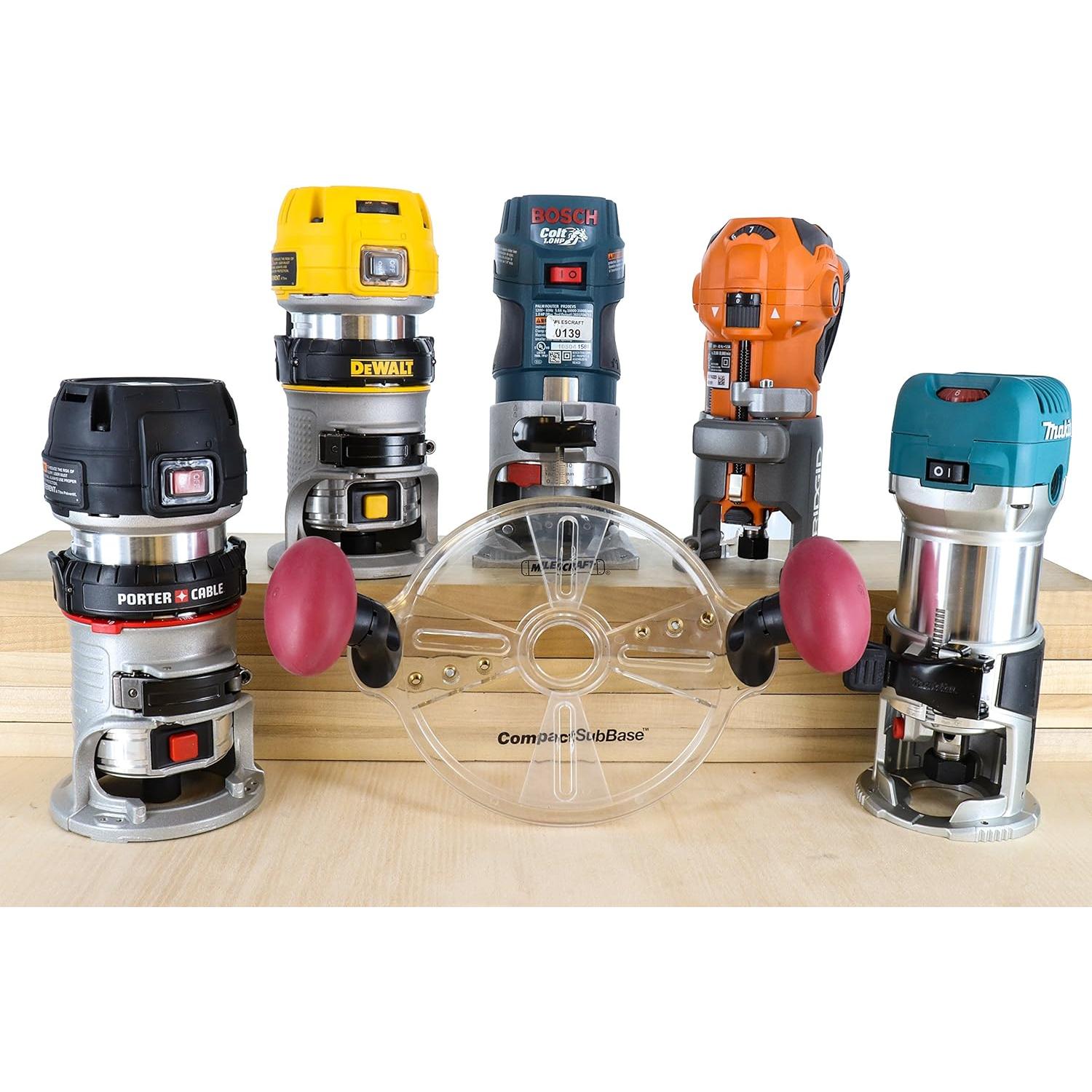 Base Sub-Compacta MilesCraft 1225 para Fresadoras