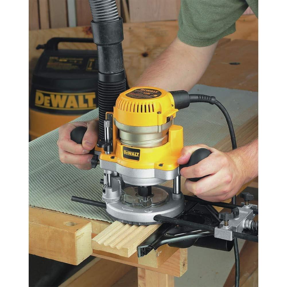 Router DEWALT DW618B3 2.25 HP 12 Amperios 3 Bases