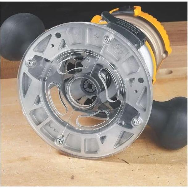 Fresadora DEWALT DW618K 2.25 HP Base Fija Amarillo