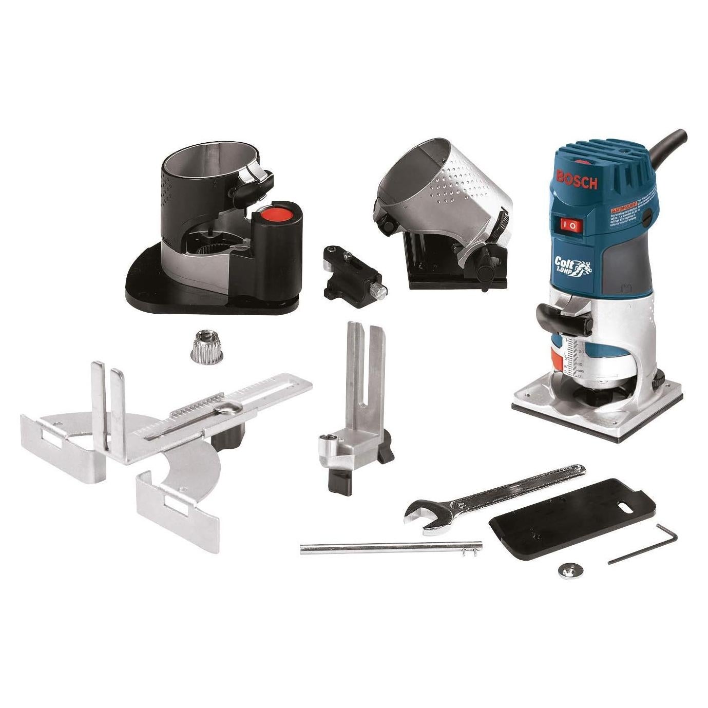 Router de Palma Bosch PR20EVSNK 1 HP 5.7A Velocidad Variable