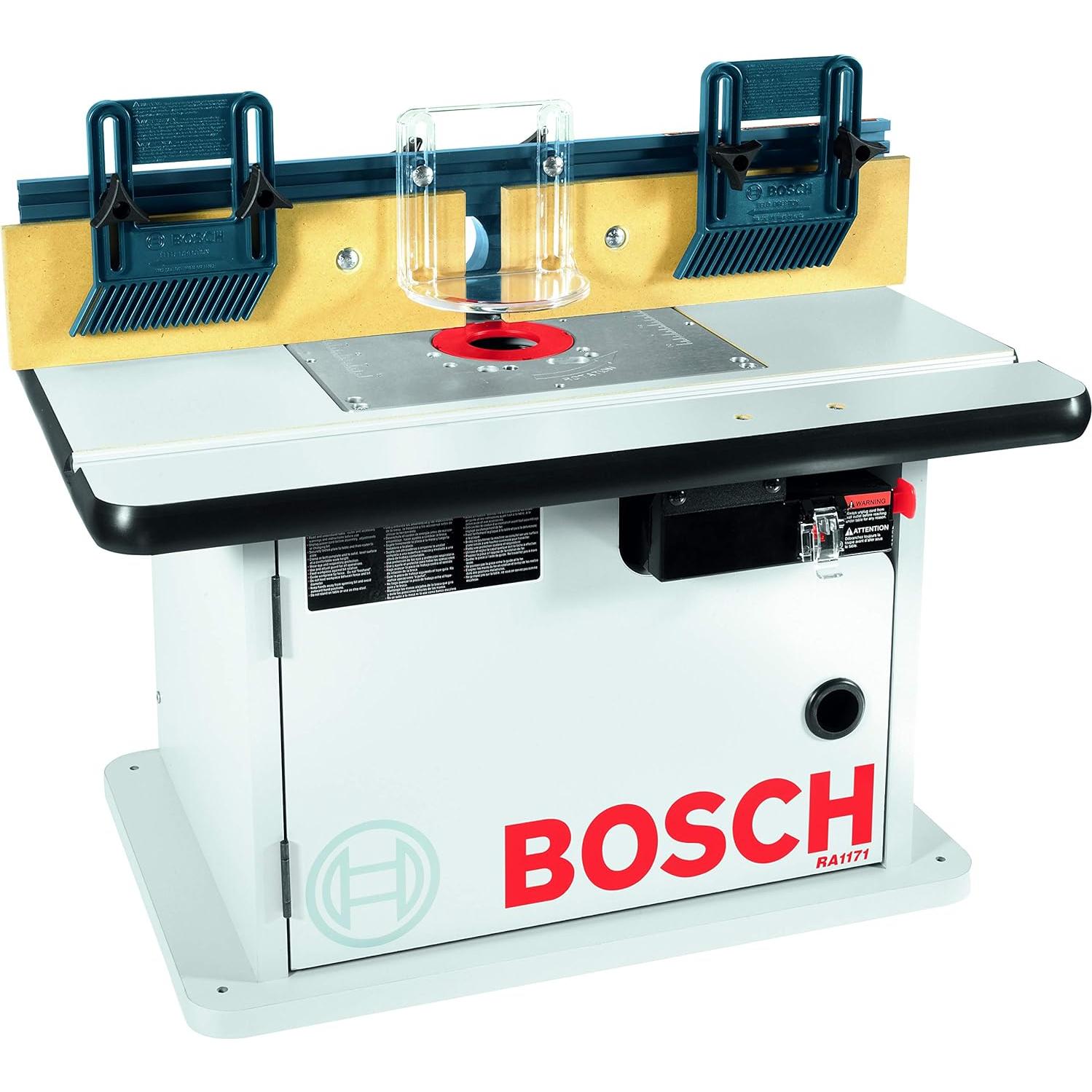 Router de Madera Bosch 1617EVSPK con Mesa RA1171