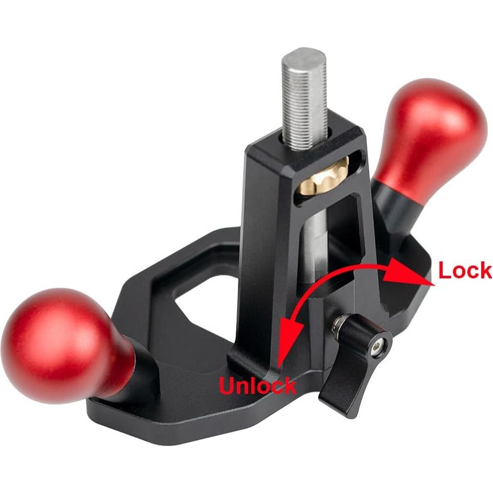 Router Plane Manual DDWT Ajuste Rápido 30mm Profundidad