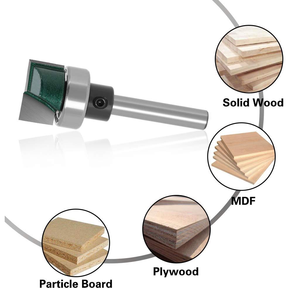 Fresadora de Plantilla Yakamoz 1/4" Eje Mortaja 19mm