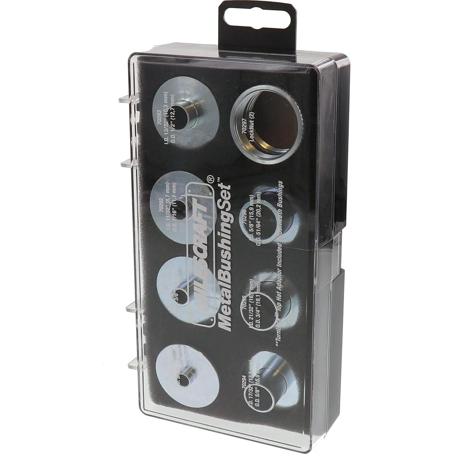 Conjunto de Bushings Milescraft 1228 - 11 Piezas de Router