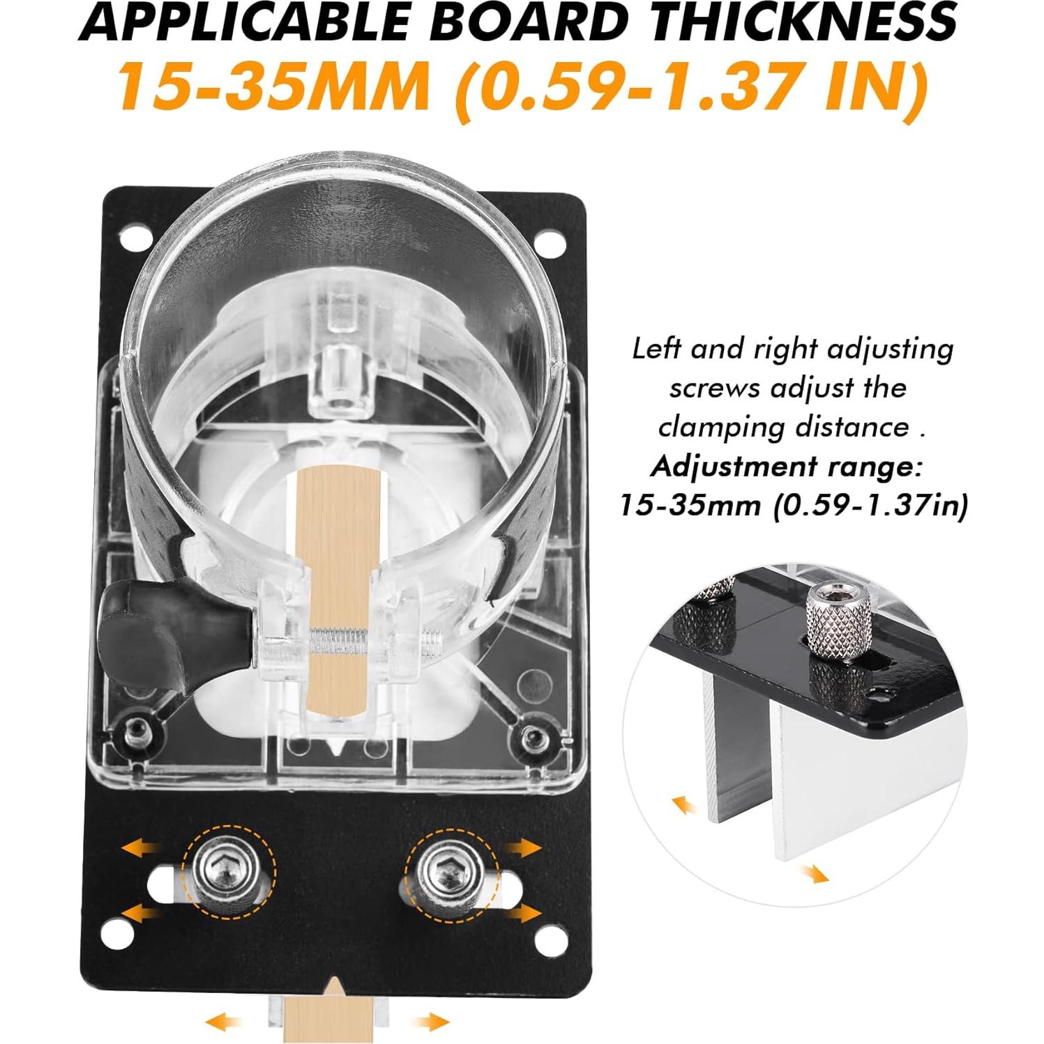 Soporte de Carpintería Meticuloso 2 en 1 para Enrutador