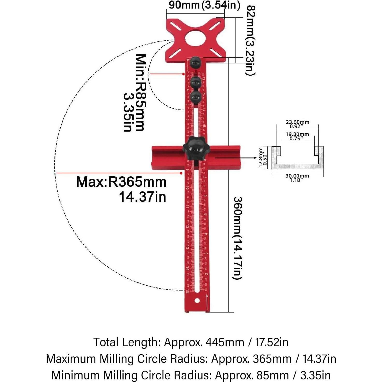 Soporte de Fresado 4 en 1 Xiuganpo para Carpintería