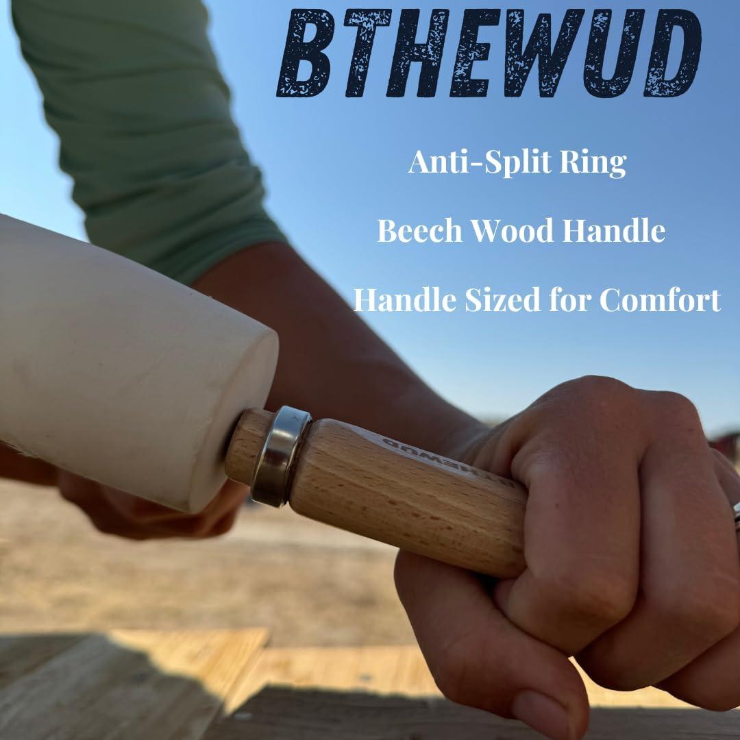 Juego de Cinceles de Madera BTHEWUD 4 Piezas con Bolsa