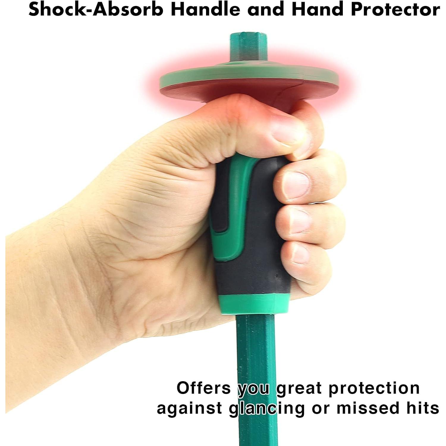 Cincel de Mampostería Genubi 30 cm Acero CRV Antideslizante