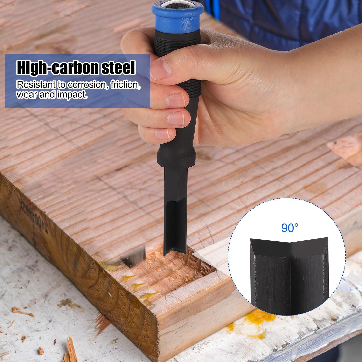 Cincel de Esquina Lasuroa 18x3cm Mango Antideslizante