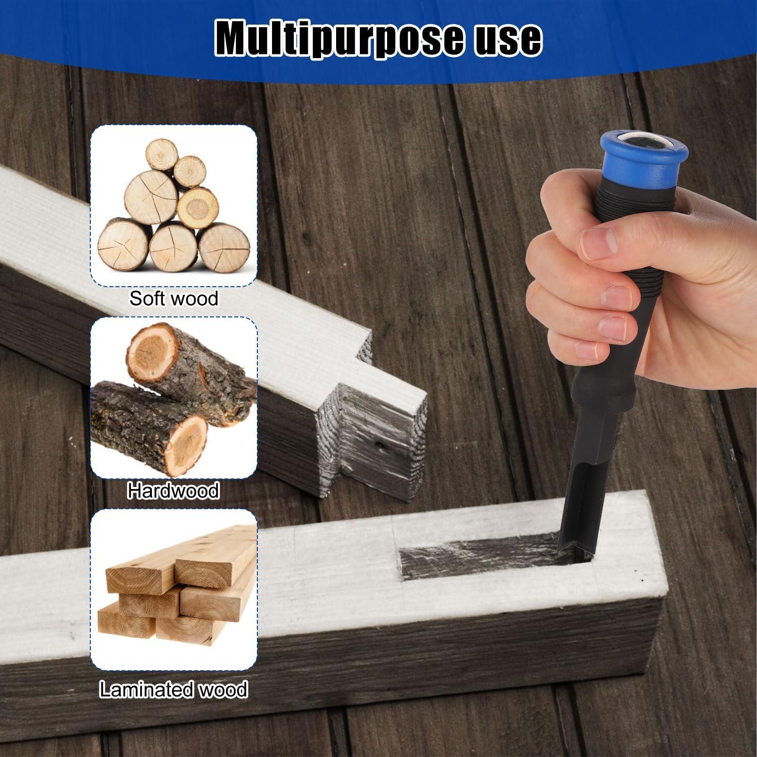 Cincel de Esquina Lasuroa 18x3cm Mango Antideslizante