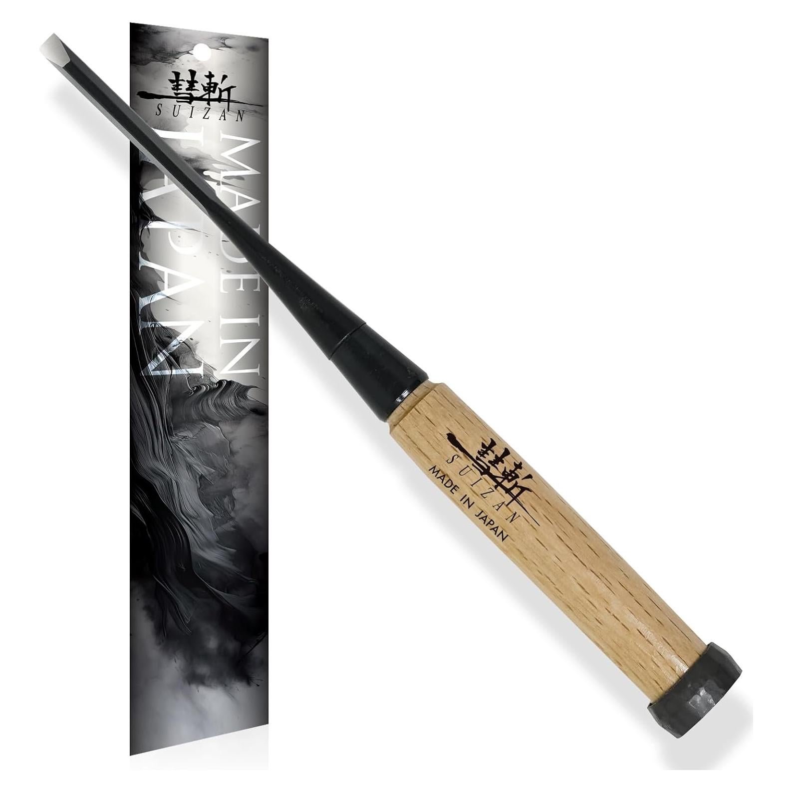 Cincel de Madera Japonés SUIZAN 6mm - Herramienta Profesional