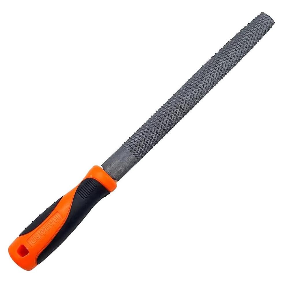 Rasp de Carpintería Edward Tools 20cm Media Redonda con Mango