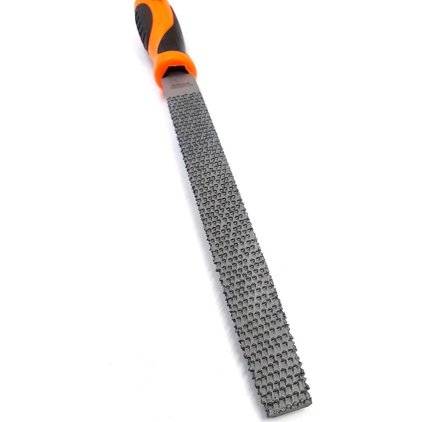 Rasp de Carpintería Edward Tools 20cm Media Redonda con Mango