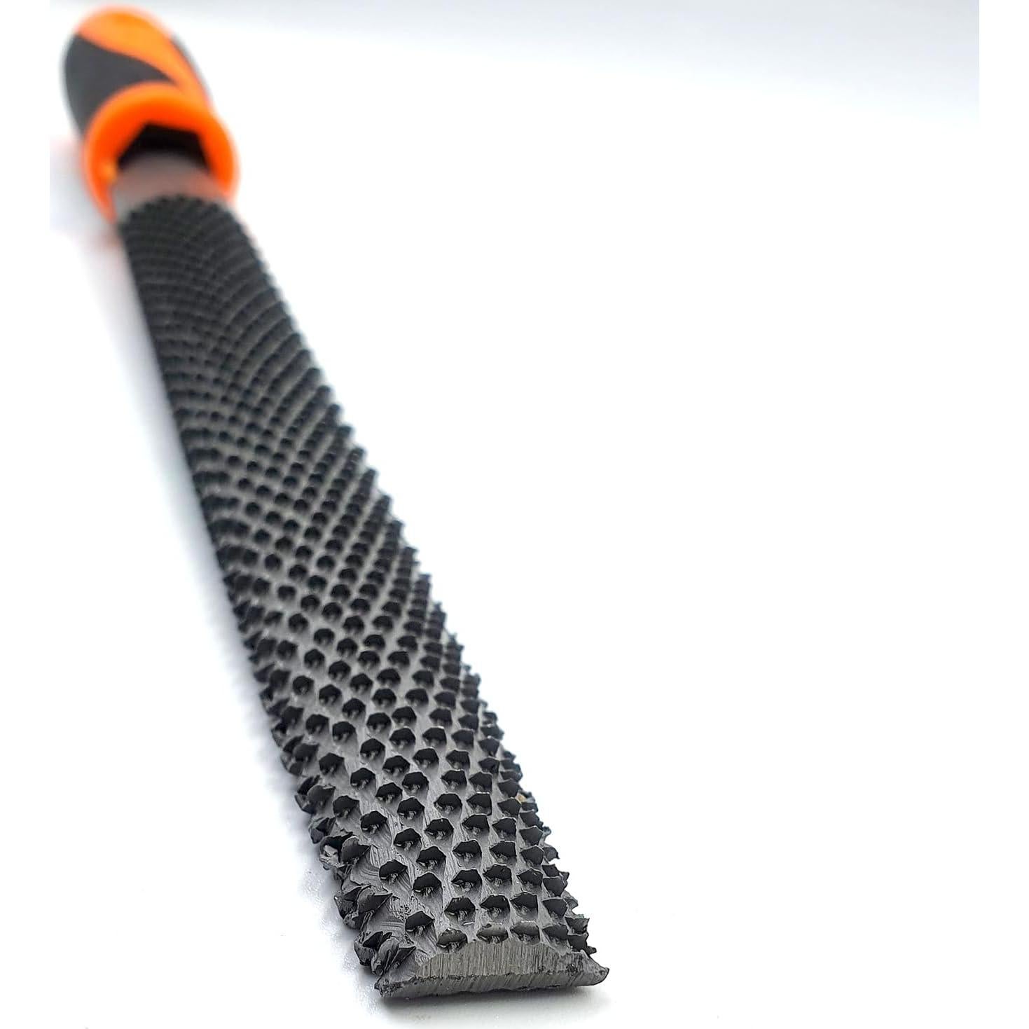 Rasp de Carpintería Edward Tools 20cm Media Redonda con Mango