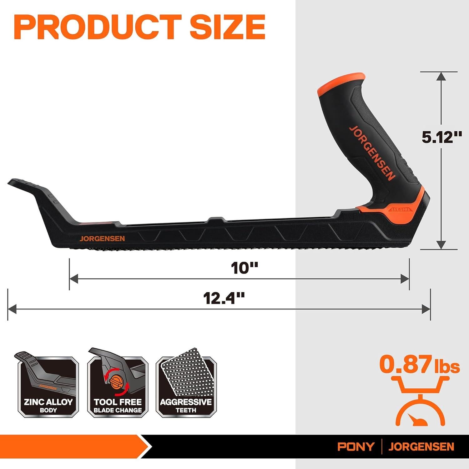 Plano de Madera JORGENSEN 70750 Profesional Ergonómico 25.4cm