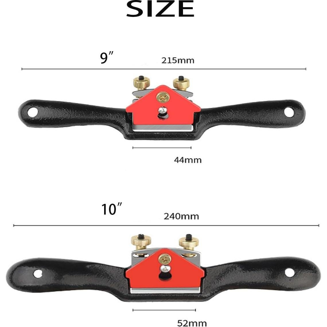Juego de Cuchillas Ajustables SIXWOOD 2pcs con Lima 200mm