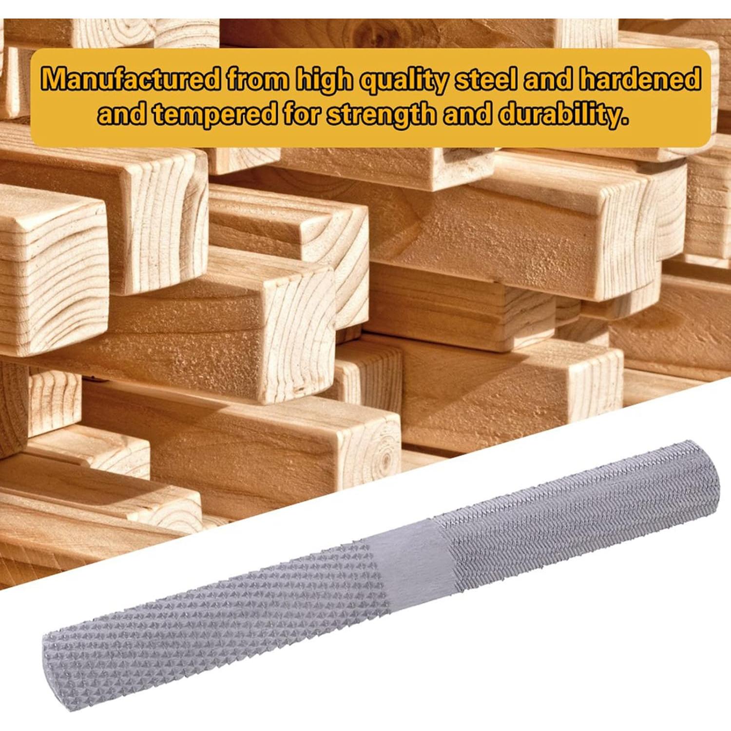 Lima de Madera 4 Vías Chazcool Ergonómica 200x23mm