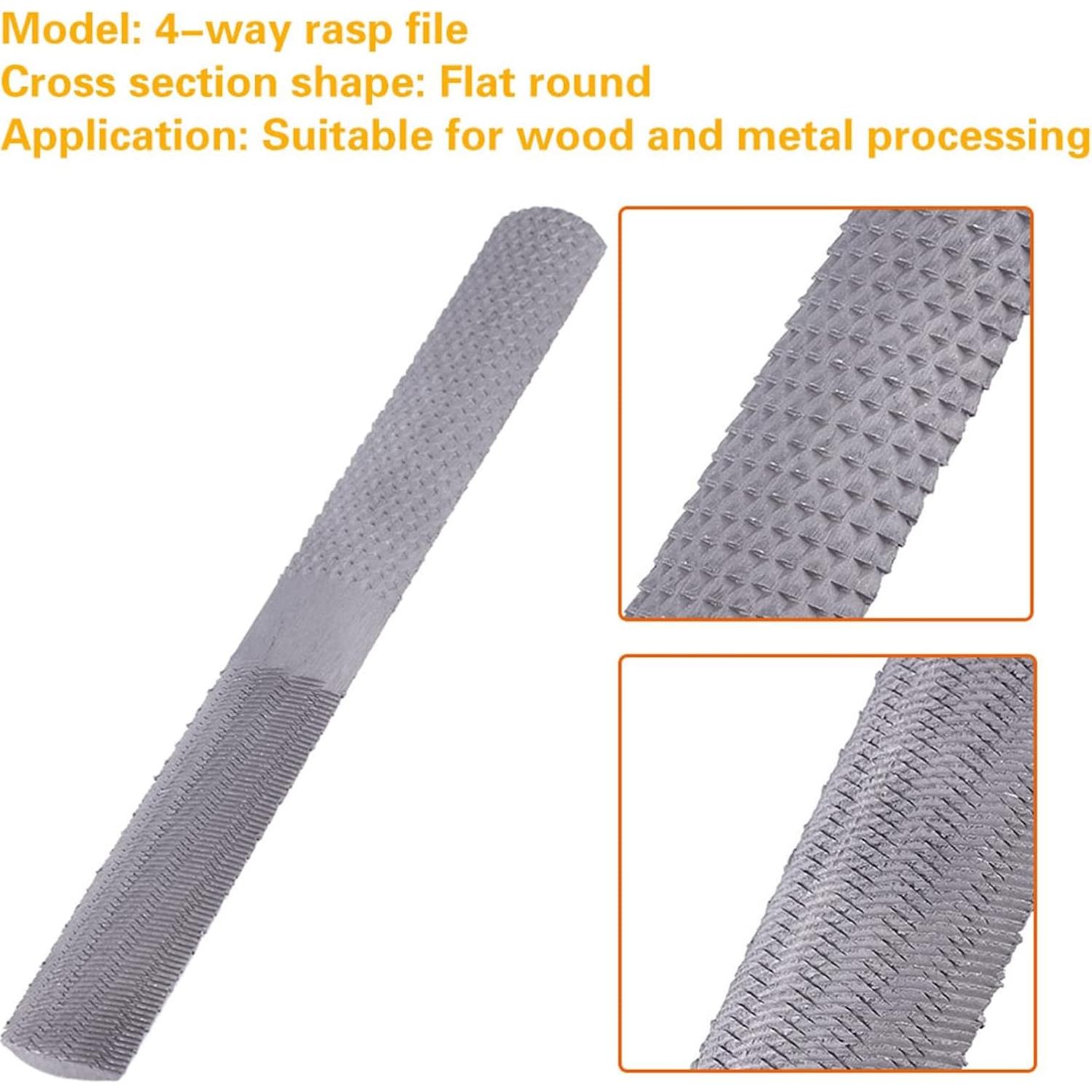 Lima de Madera 4 Vías Chazcool Ergonómica 200x23mm