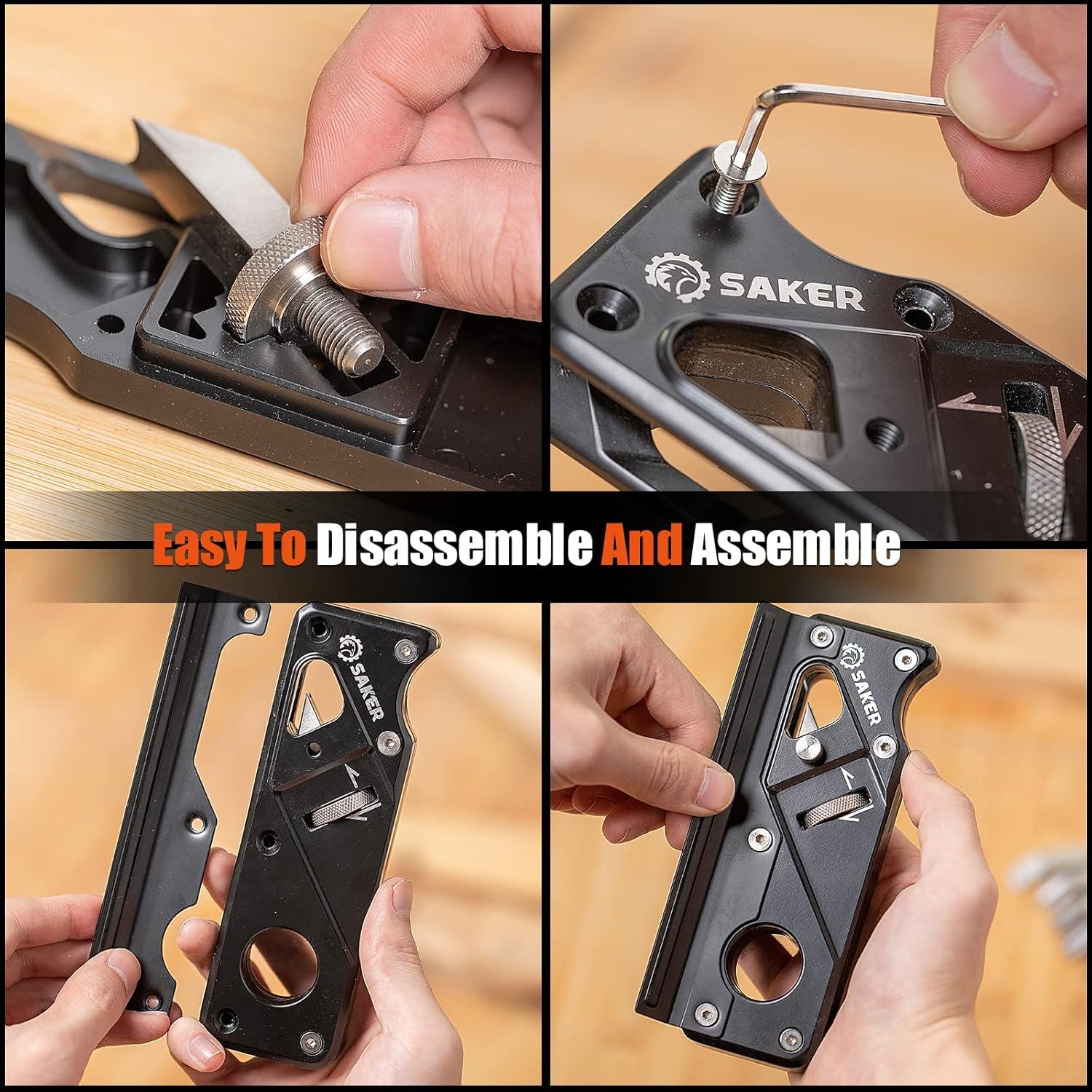 Planificador de Chaflán Saker GJ16478 Manual 0.34 kg