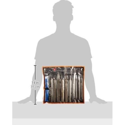 Juego de Lima y Raspador NEIKO 12 Piezas Acero al Carbono