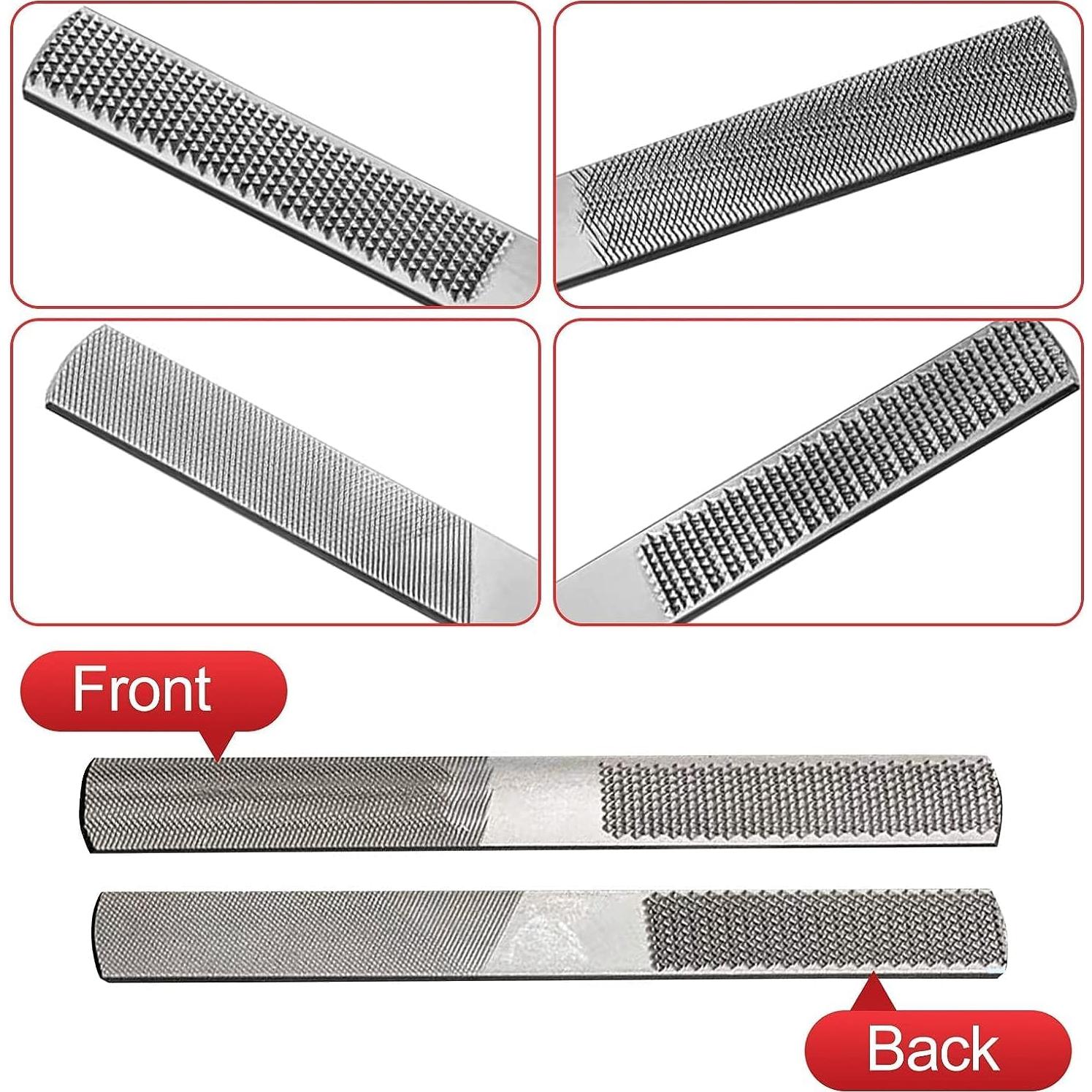 Juego de Cuchillas Klmnduo 2 Ajustables y Lima de Madera