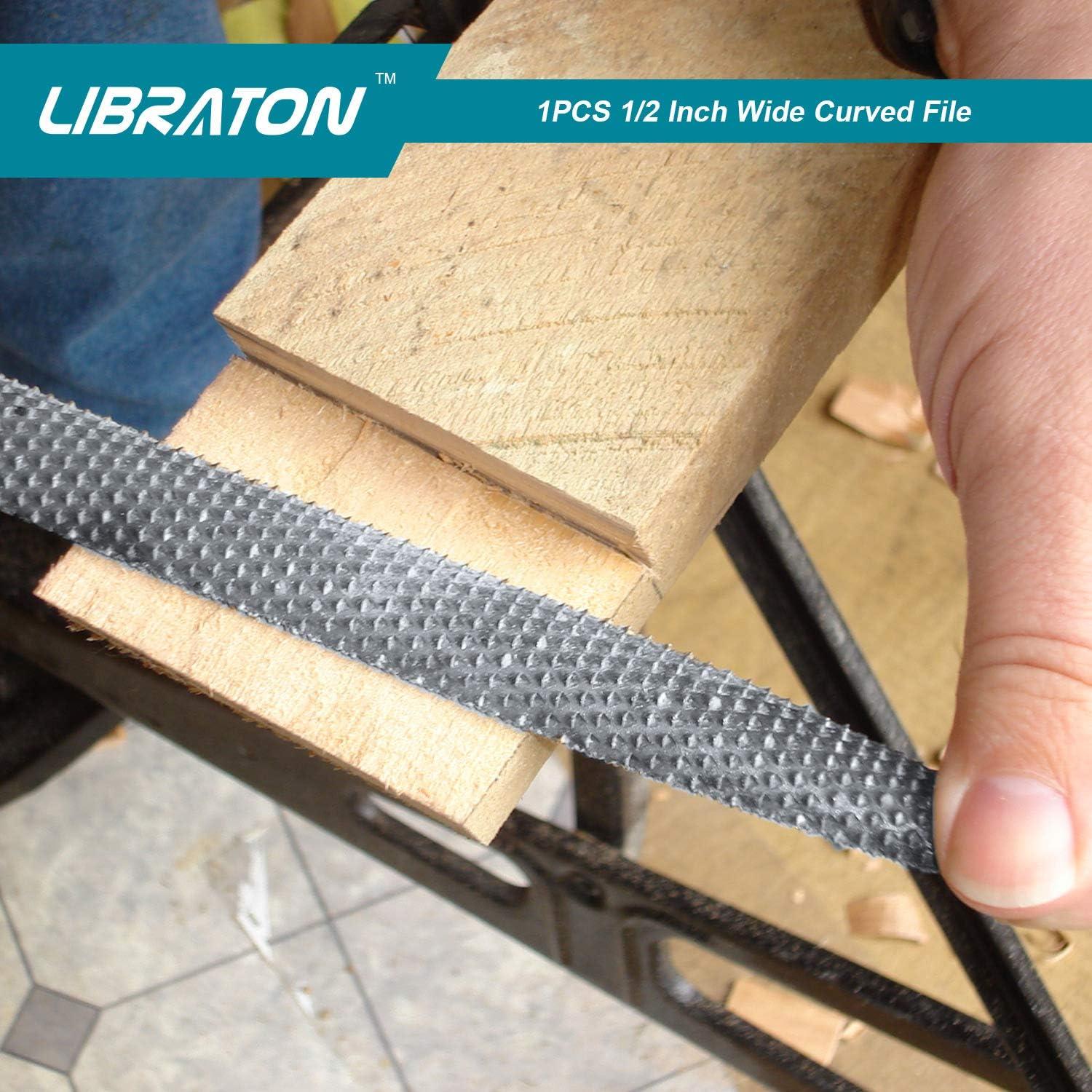 Juego de Raspas de Madera LIBRATON 3PCs con Papeles de Lija