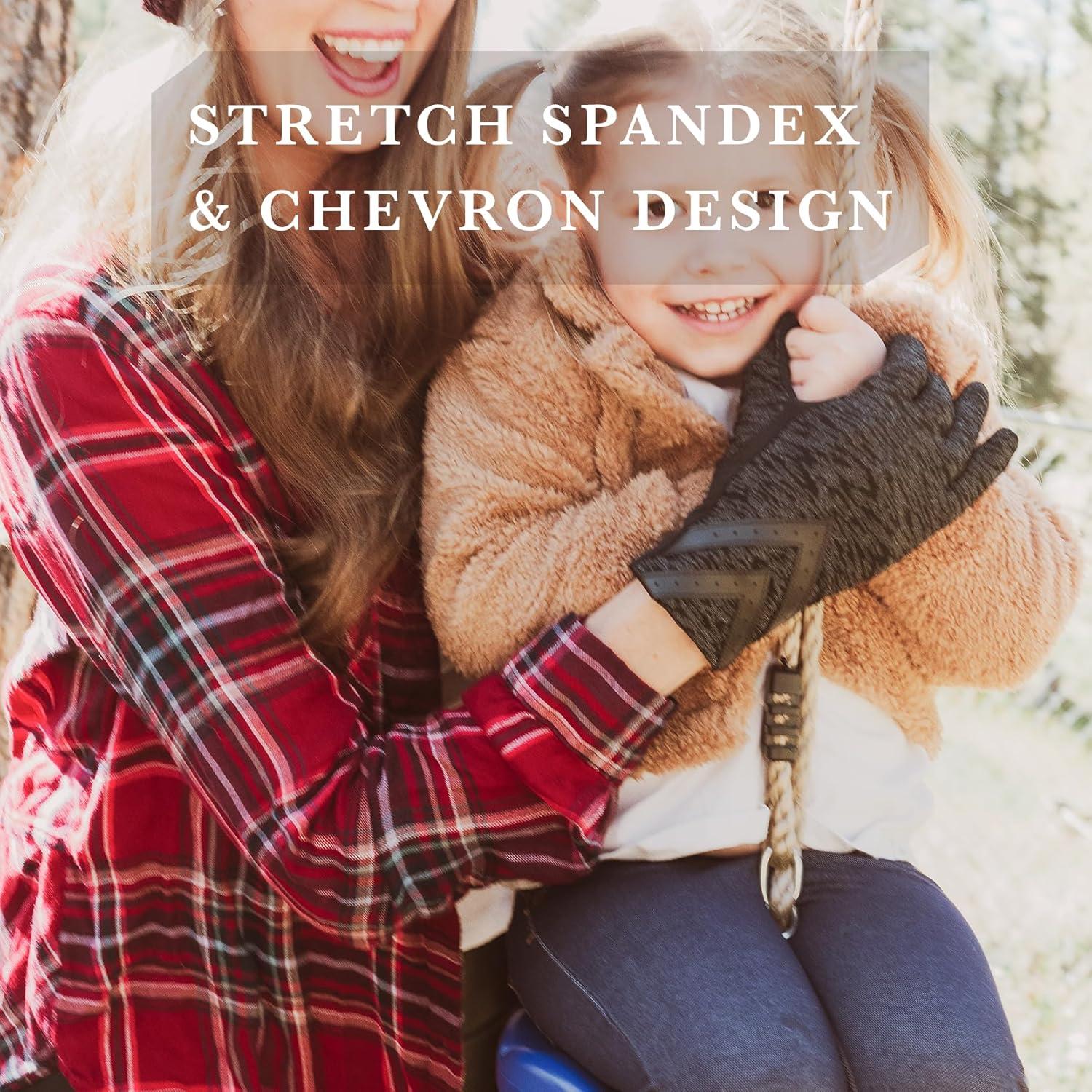 Guantes Isotoner para Mujeres con Forro Polar y SmarTouch