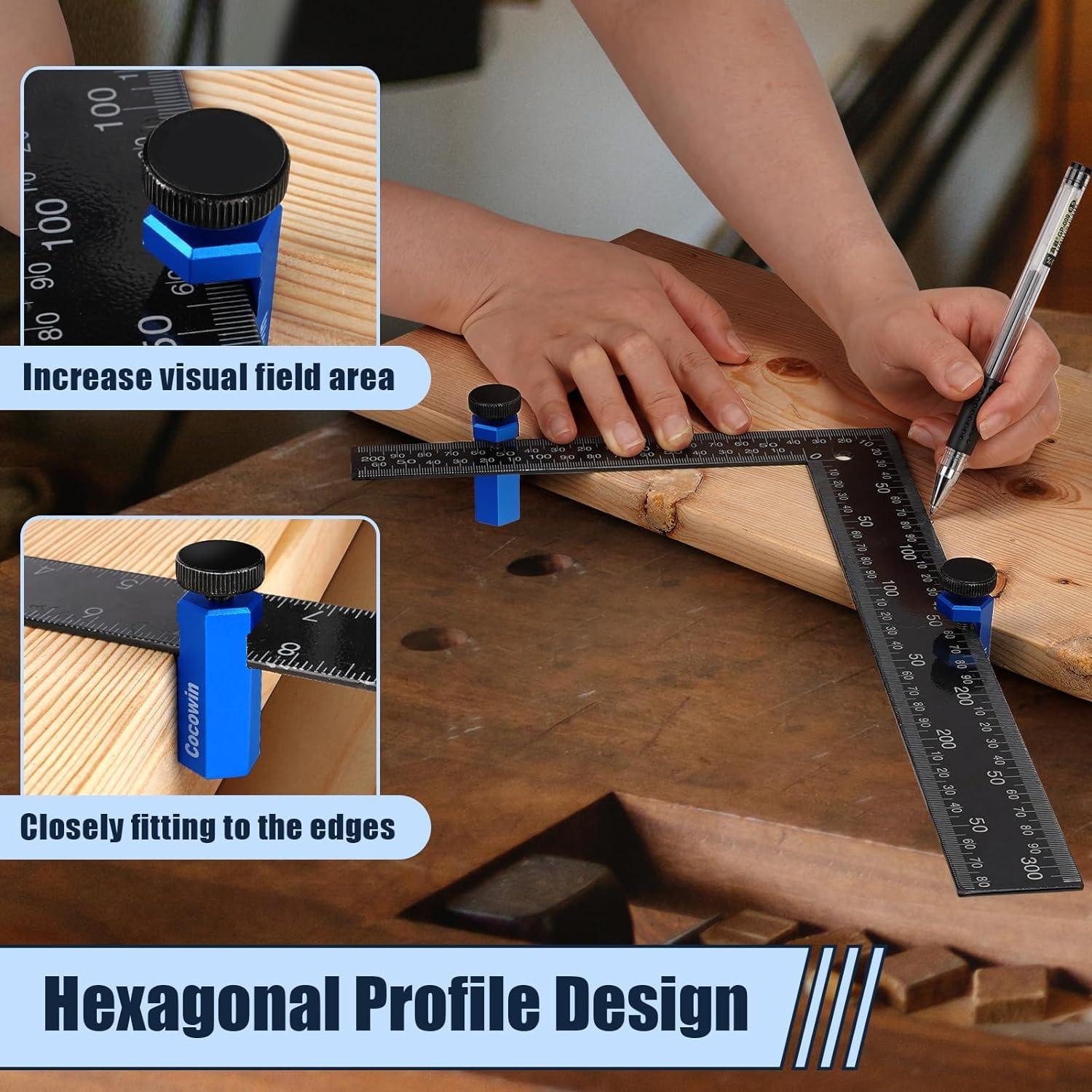 Paquete de 2 Medidores de Escalera Cocowin 9.65x5.99cm