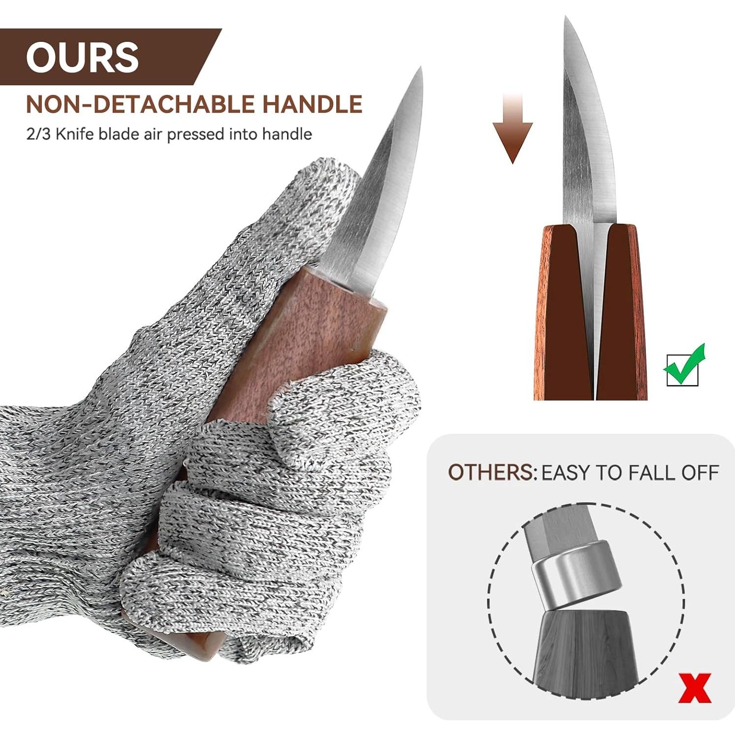 Kit de Tallado en Madera Tekchic Deluxe 15 Herramientas