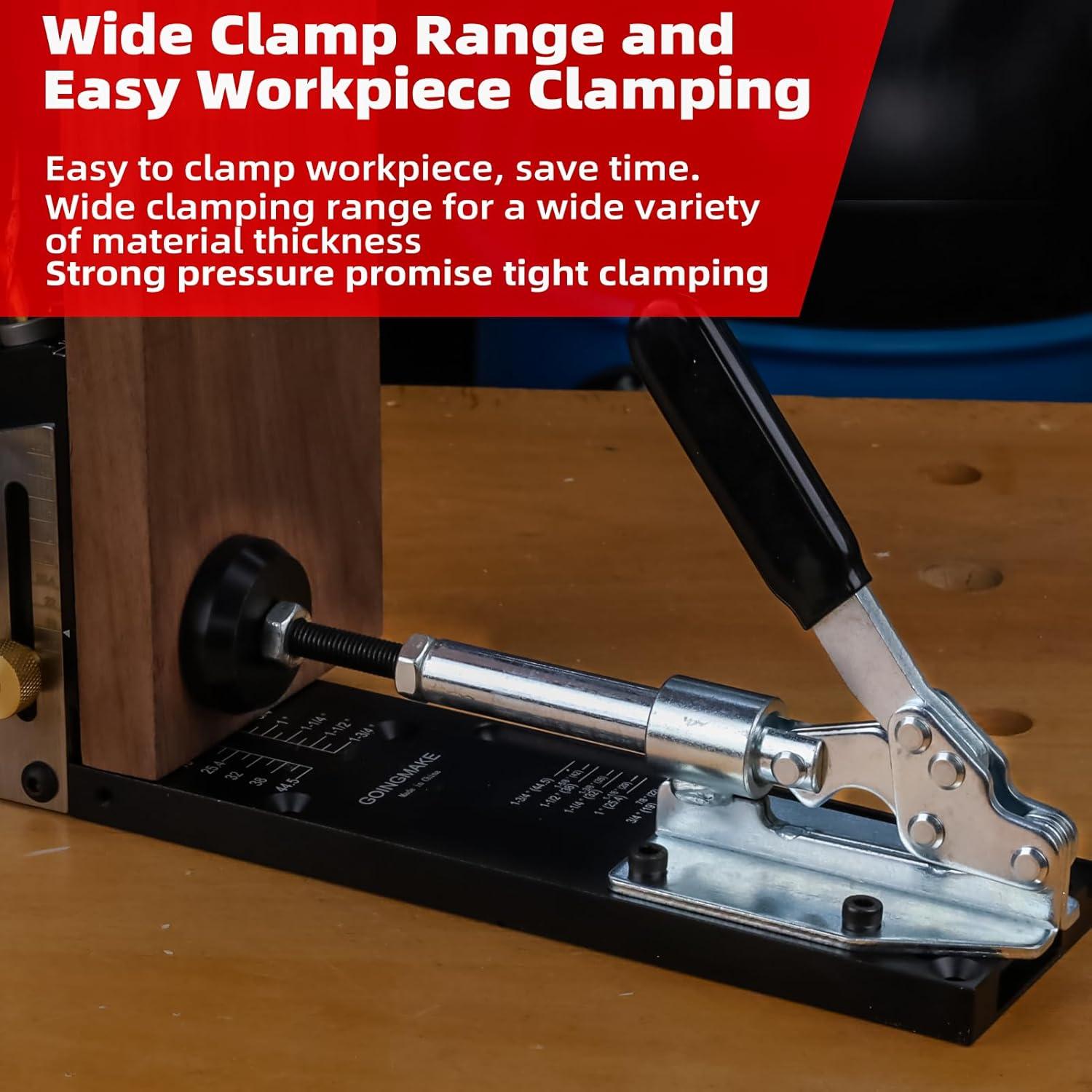 Kit de plantilla de agujero de bolsillo GOINGMAKE 3 agujeros