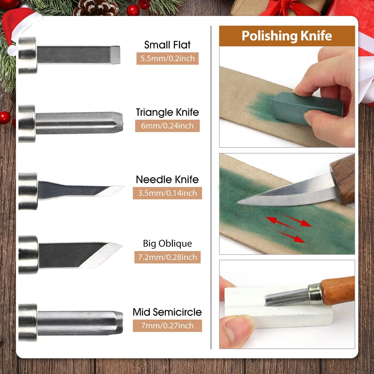 Kit de Tallado en Madera 22PCS con Guantes Anticortes