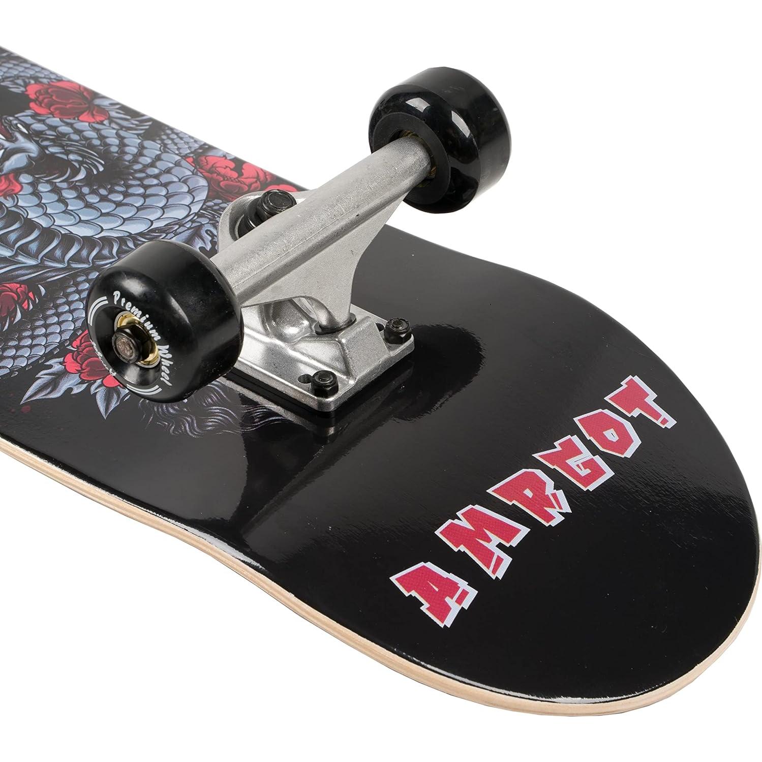 Patineta Amrgot 31x10 cm para Principiantes Dragón