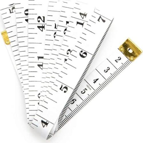 Cinta Métrica Suave GDMINLO 152,4 cm Doble Escala Flexible