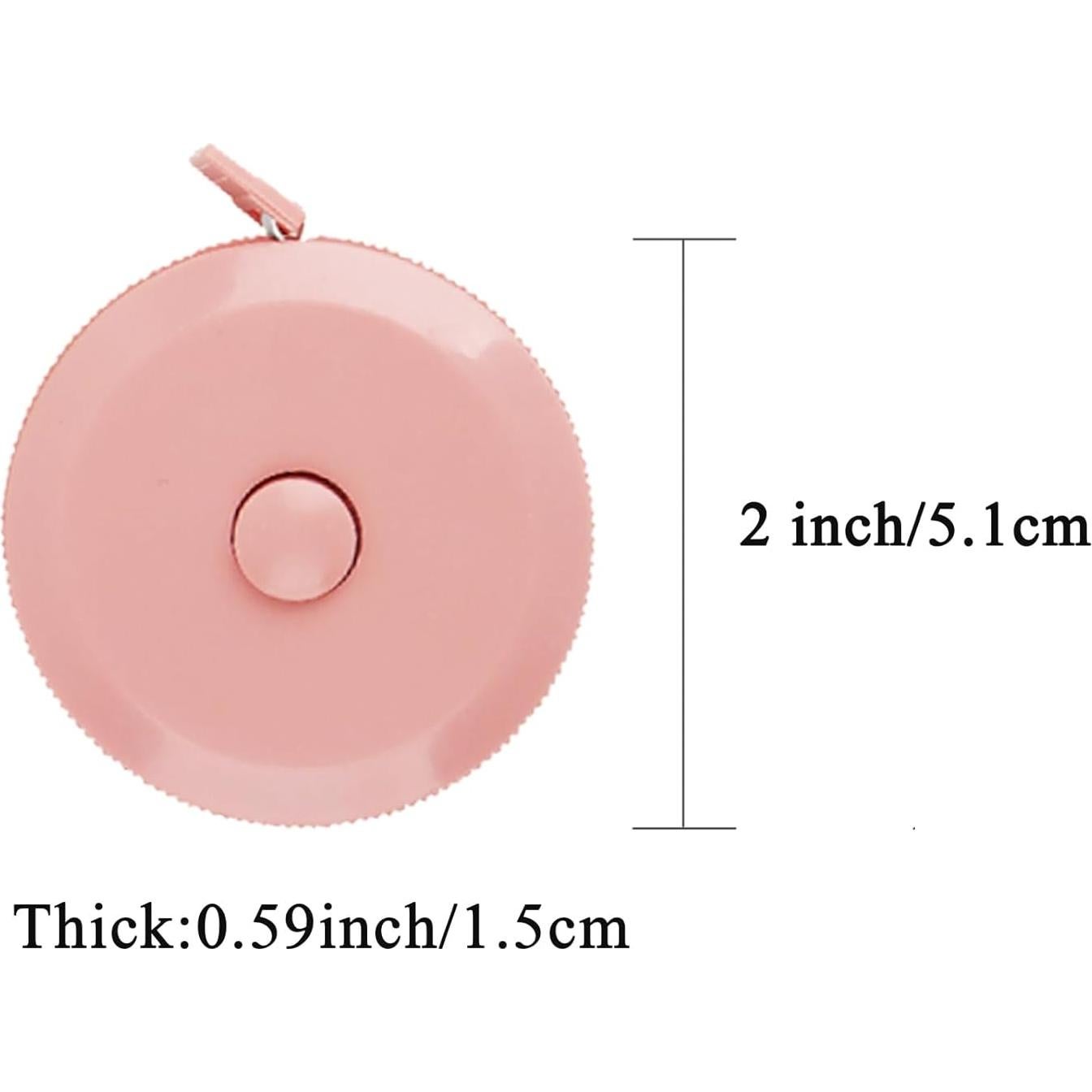 Cinta Métrica Retráctil GDMINLO 3 Piezas 150 cm Costura