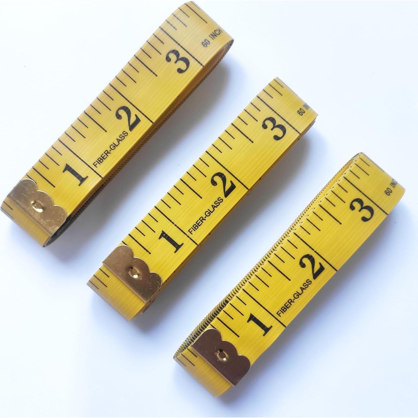 Cinta Métrica STAMI PLET 3 Paquetes 150 cm Doble Escala