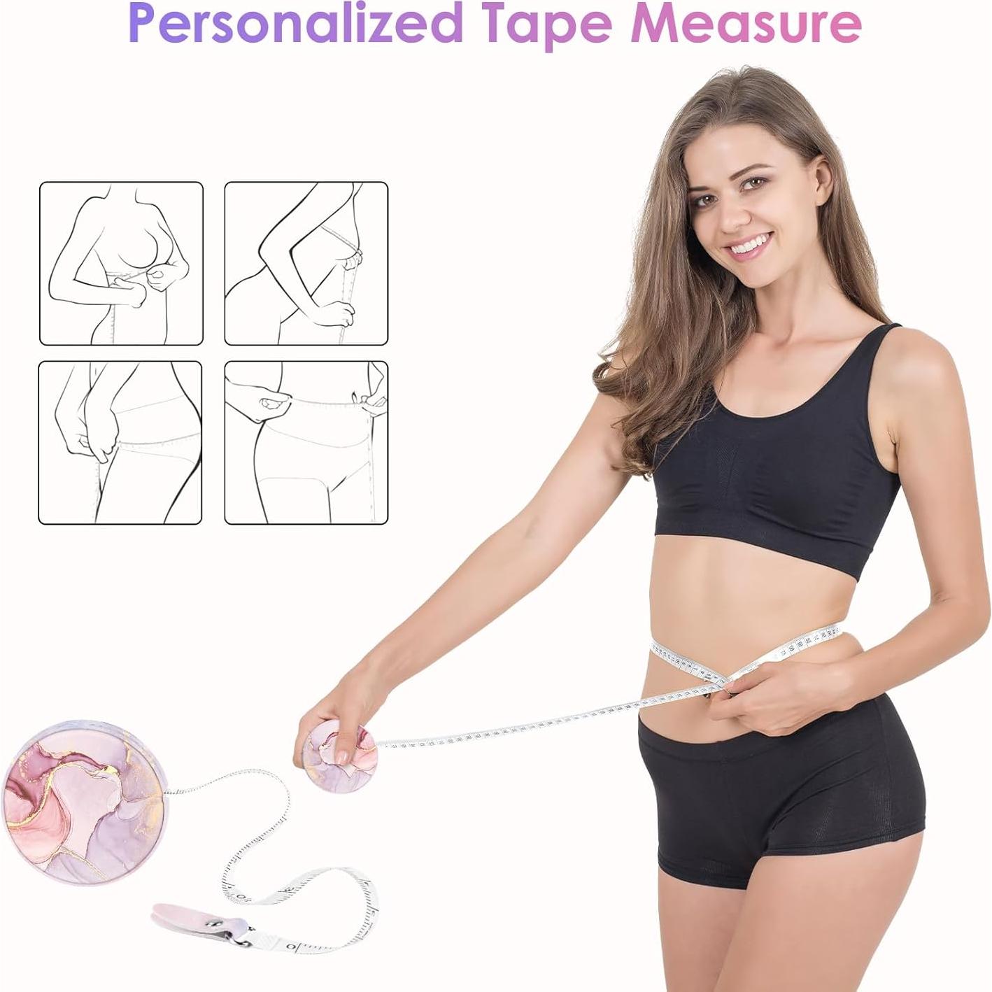 Cinta Métrica Retráctil Gerkia 152 cm Diseño Colorido