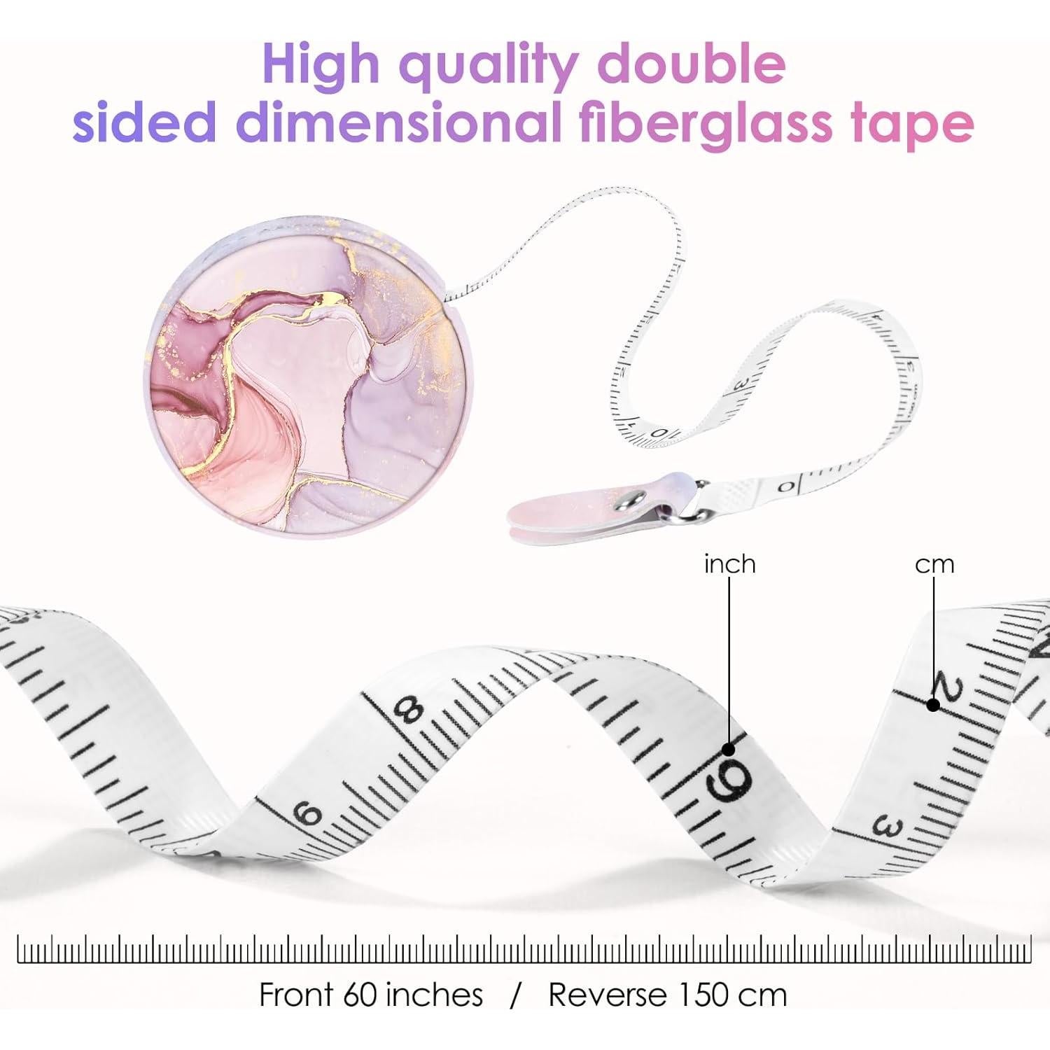 Cinta Métrica Retráctil Gerkia 152 cm Diseño Colorido
