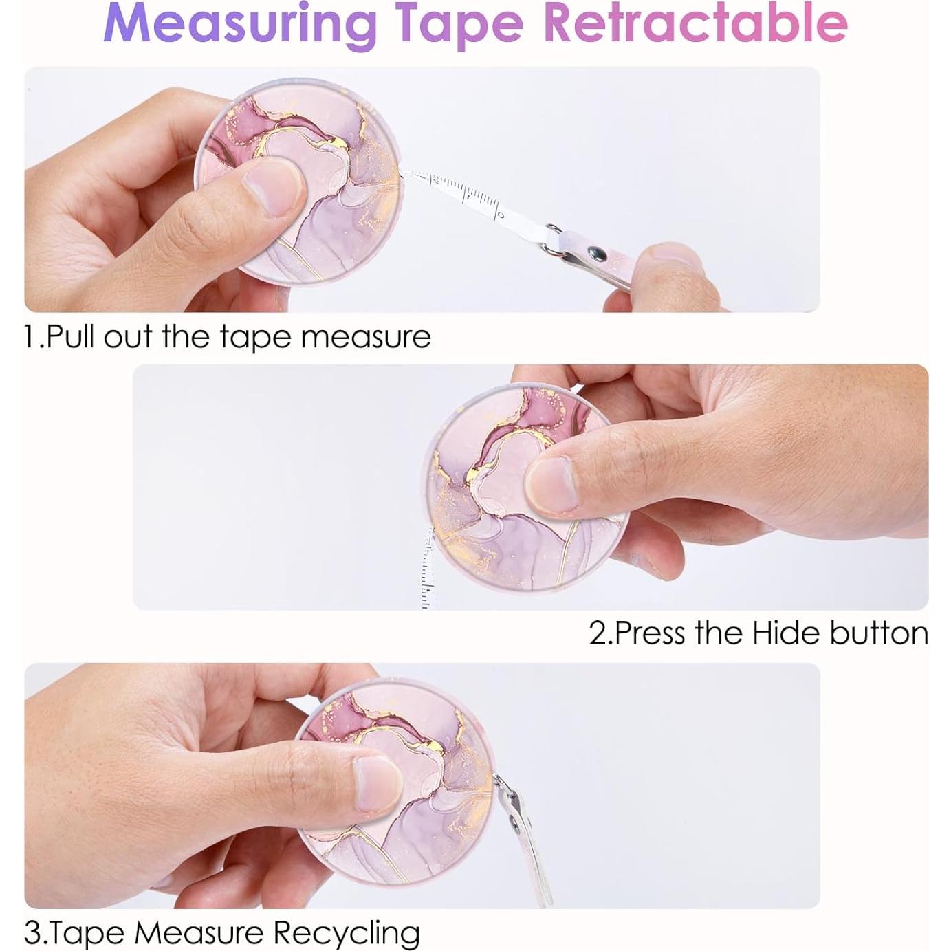 Cinta Métrica Retráctil Gerkia 152 cm Diseño Colorido