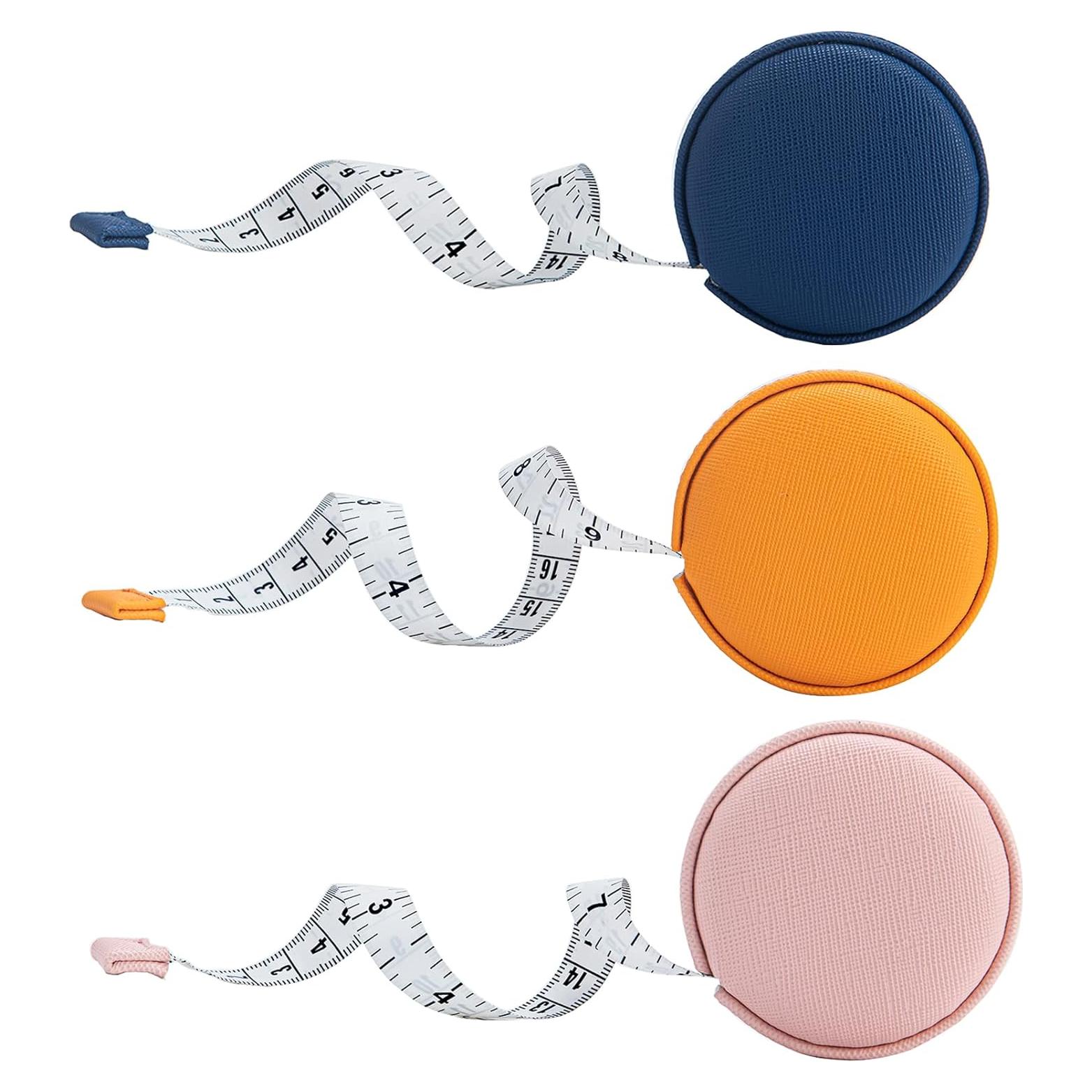 Paquete de 3 Cintas Métricas L1 3m Doble Cara Retráctil