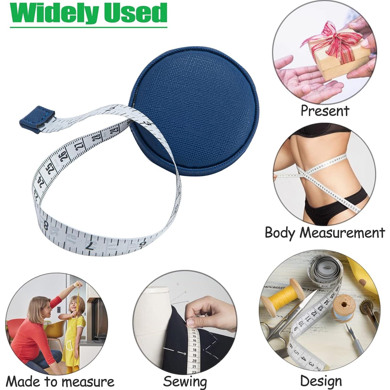 Paquete de 3 Cintas Métricas L1 3m Doble Cara Retráctil