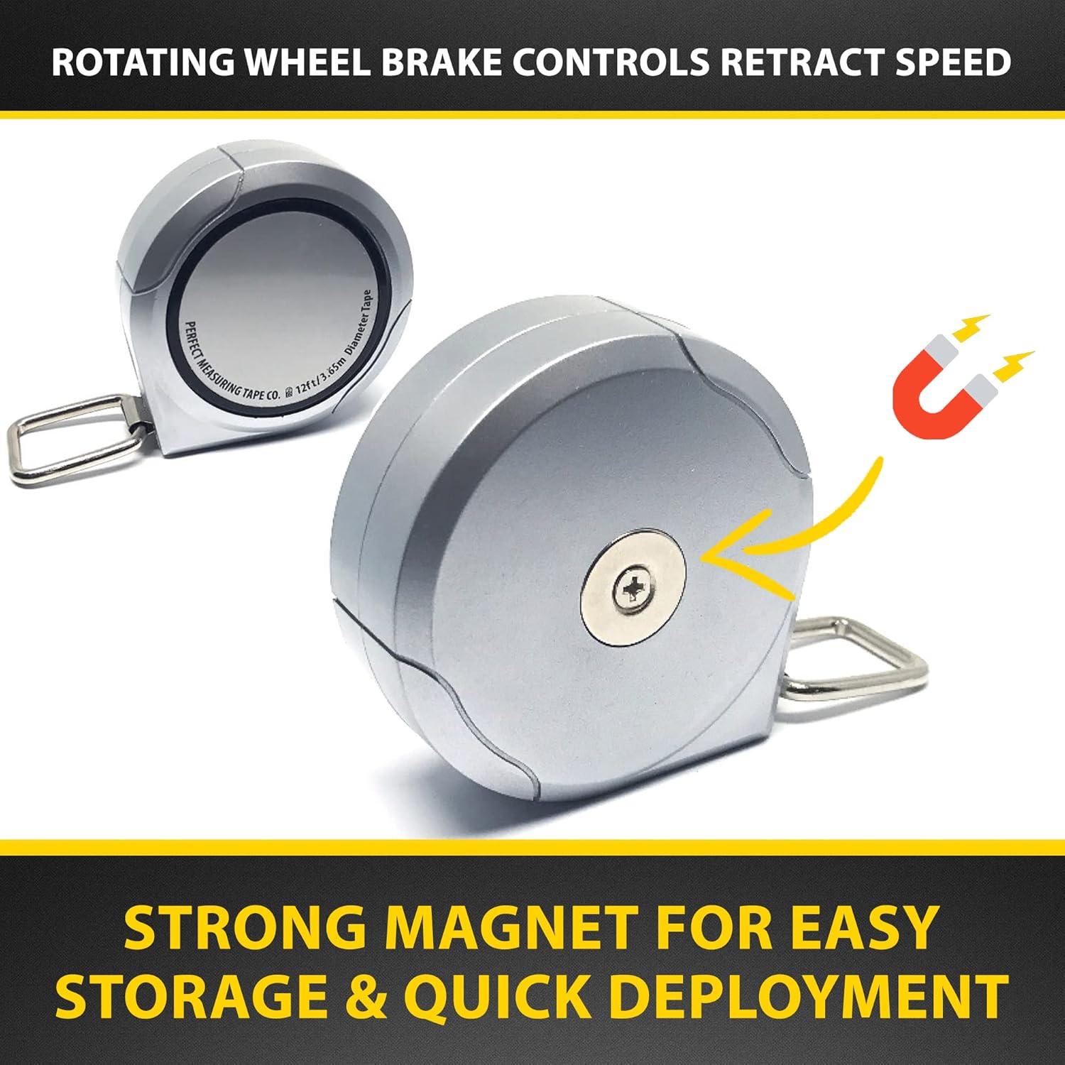 Cinta Métrica Perfecta DCT120 3.5m Diámetro Cilíndrico