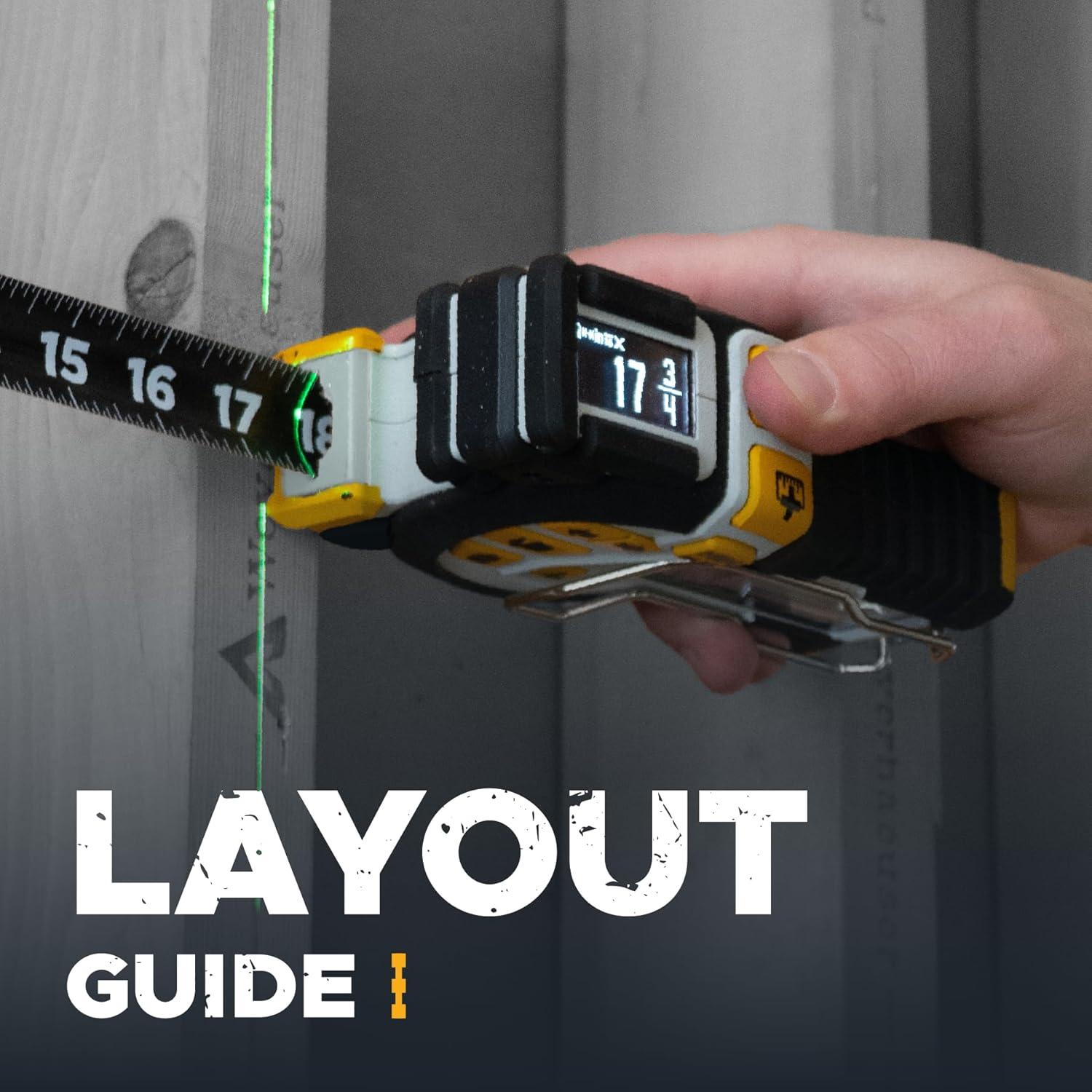 Cinta Métrica Digital REEKON T1 - Precisión y Láser Verde