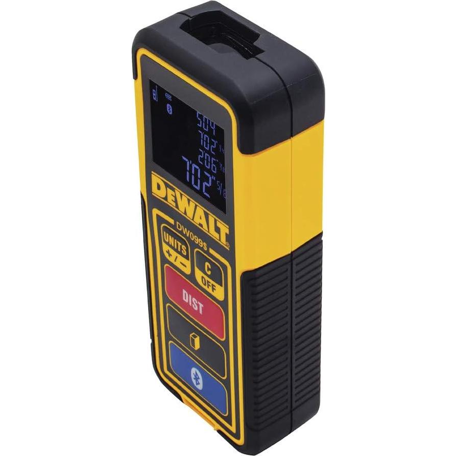 Medidor de Distancia Láser DEWALT DW099S 30,48 m Bluetooth