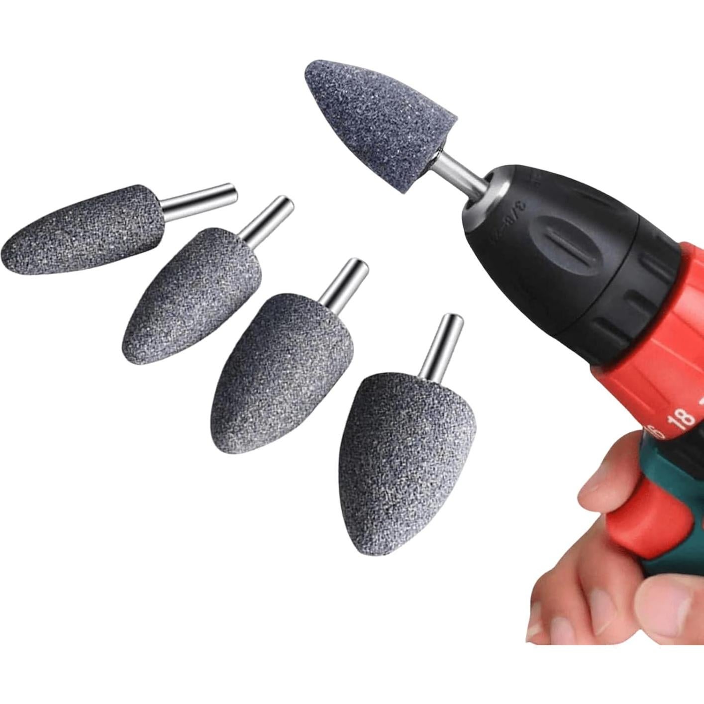 Muela Cono 30mm dophee 10 Piezas Óxido de Aluminio