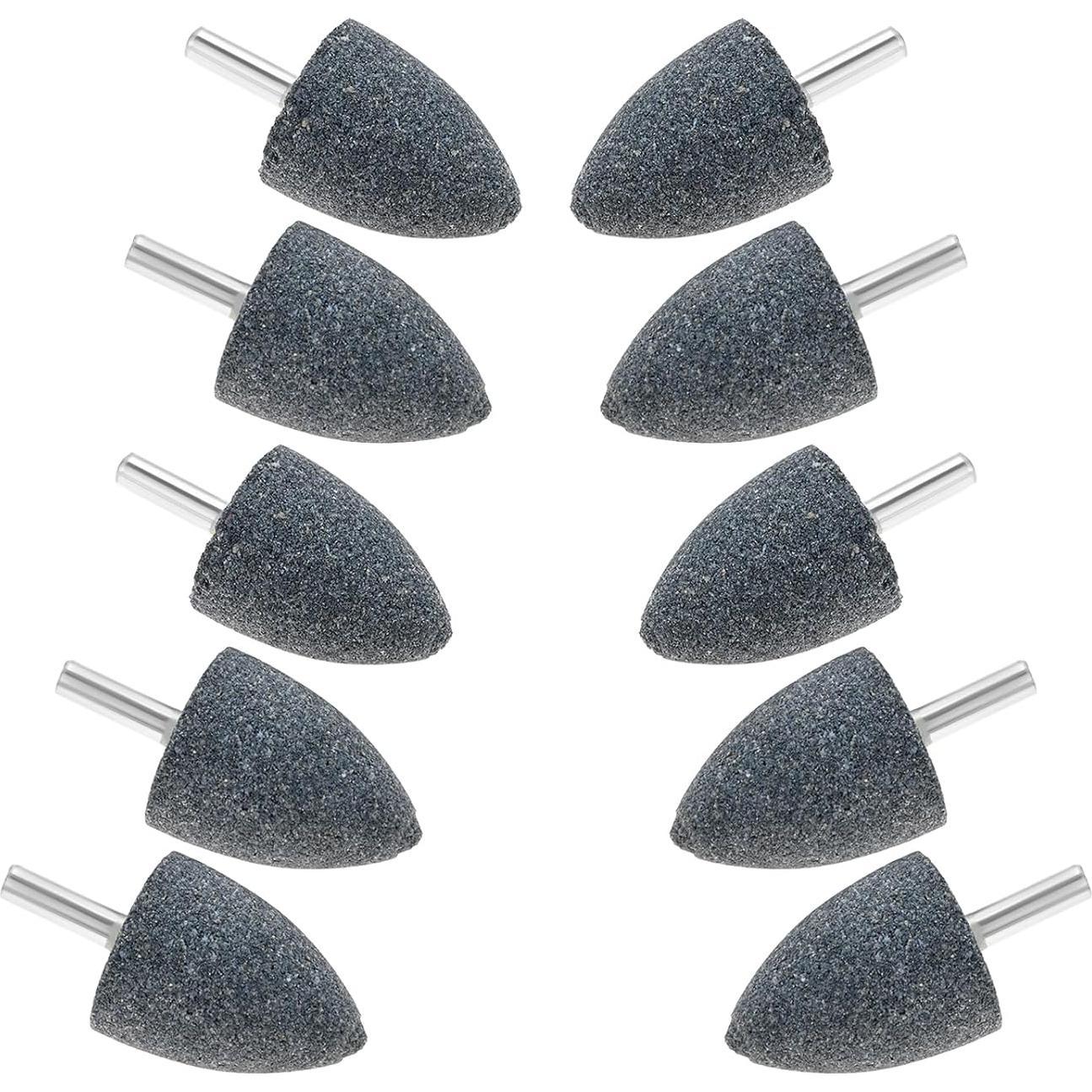 Muela Cono 30mm dophee 10 Piezas Óxido de Aluminio